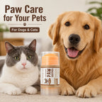 Lick-Safe Paw & Nose Balm for Dogs and Cats – Moisturizing Stick with Aloe, Beeswax, Coconut Oil, Shea Butter & Vitamin E, 1.41 oz