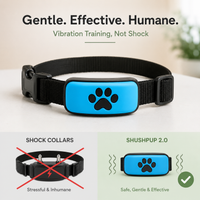 ShushPup 2.0 – Smart Waterproof 3-Mode Anti-Bark Collar