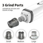 Rechargeable LED Pet Nail Grinder – 2-Speed Trimmer for Dogs & Cats