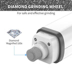 Rechargeable LED Pet Nail Grinder – 2-Speed Trimmer for Dogs & Cats