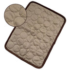 Ice Silk Self-Cooling Pet Mat for Dogs & Cats – Breathable Summer Cooling Pad
