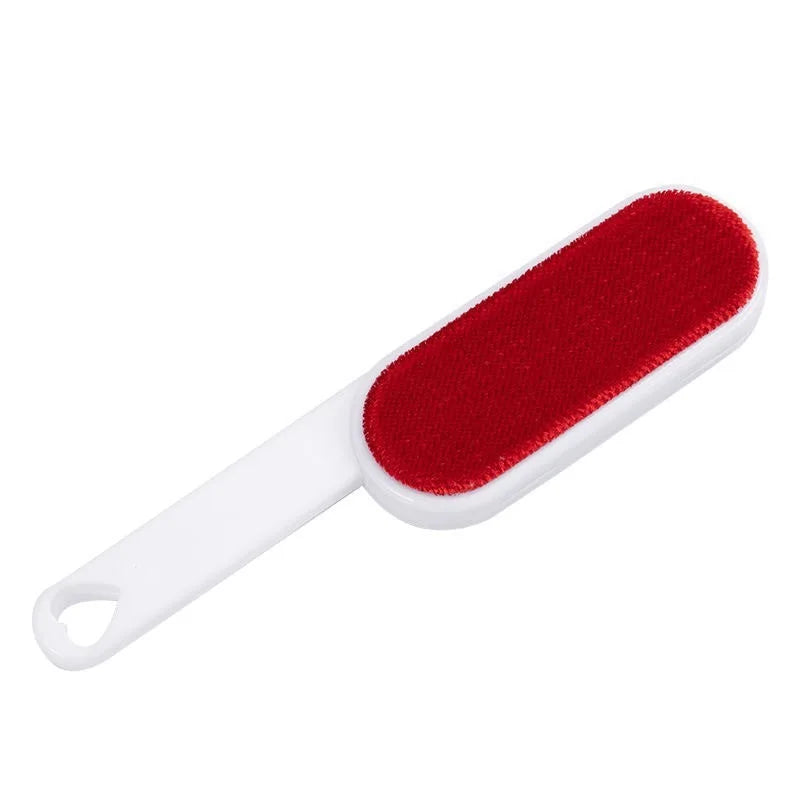 Self-Cleaning Lint Sticking Roller 2 Sides Dedusting Brush Pet Hair Remover Brush Removing Dog Cat Hair from Sofa Carpet Clothes